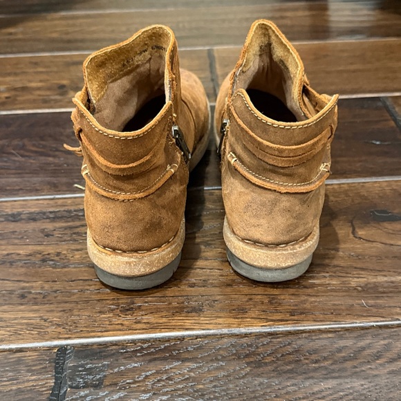 Born Brown Suede Ankle Boots - Picture 3 of 6